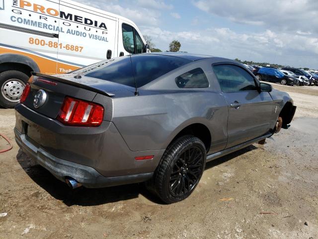 1ZVBP8AN5A5176721 - 2010 FORD MUSTANG SILVER photo 3