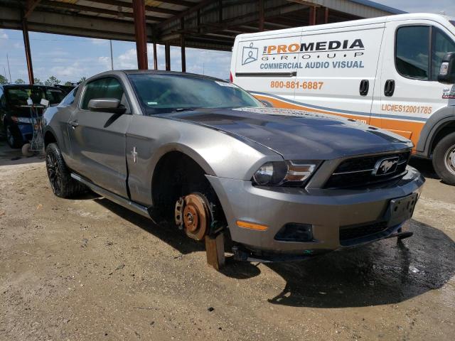 1ZVBP8AN5A5176721 - 2010 FORD MUSTANG SILVER photo 4