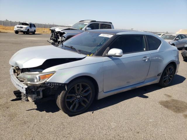 JTKJF5C74E3069362 - 2014 TOYOTA SCION TC BLUE photo 1