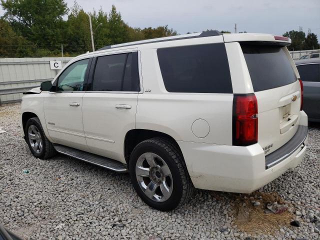 1GNSCCKC1FR626905 - 2015 CHEVROLET TAHOE C1500 LTZ WHITE photo 2