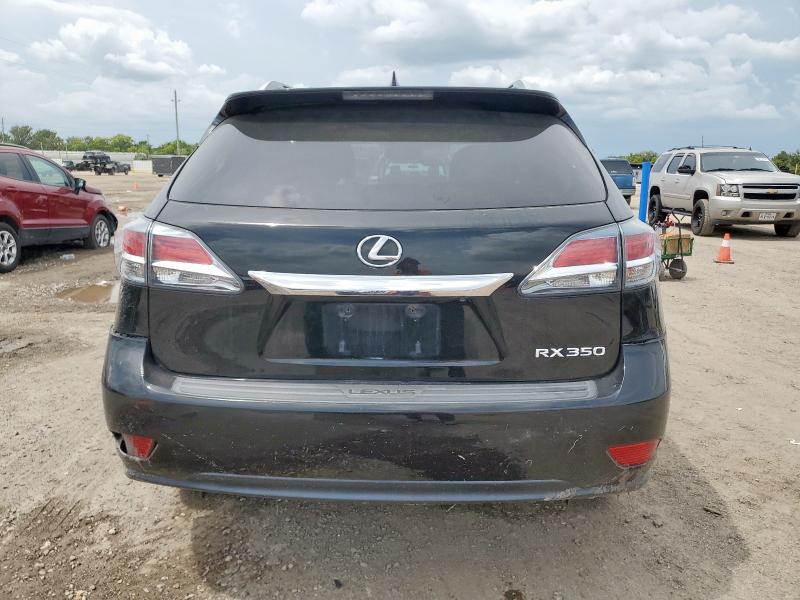 2T2BK1BAXEC233603 - 2014 LEXUS RX 350 BASE Սև լուսանկար 6