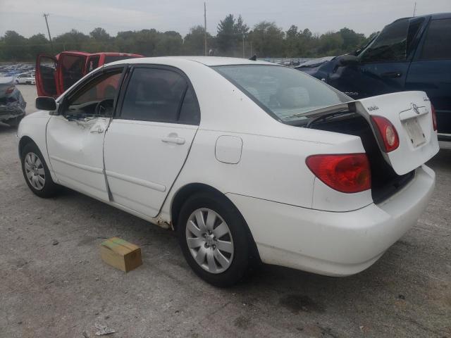 1NXBR32E14Z241486 - 2004 TOYOTA COROLLA CE WHITE photo 2