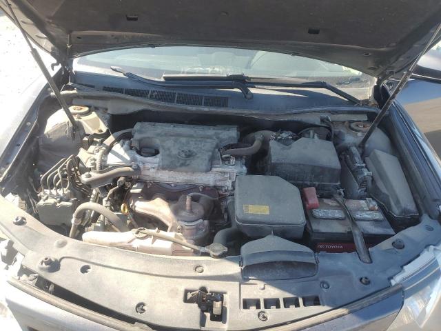 4T1BF1FK0CU077353 - 2012 TOYOTA CAMRY BASE GRAY photo 11