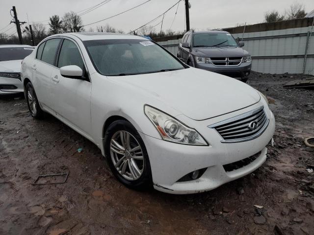 JN1CV6AR7BM401347 - 2011 INFINITI G37 WHITE photo 4