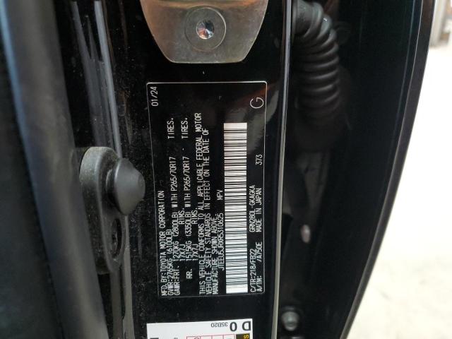 JTEEU5JRXR5310625 - 2024 TOYOTA 4RUNNER SR5 黑色 照片 13