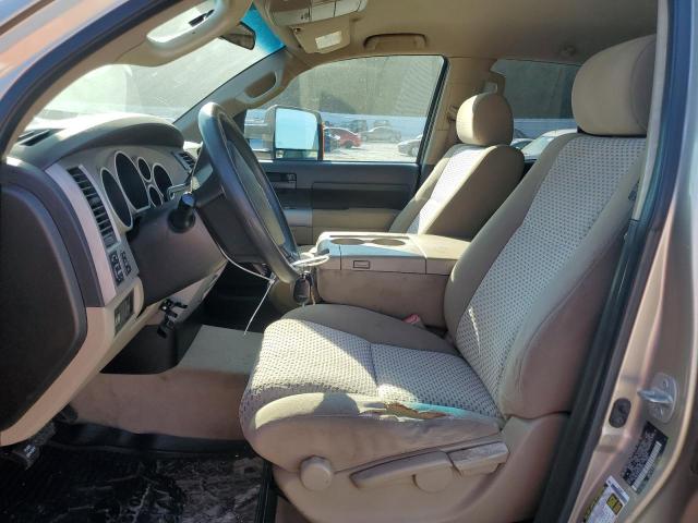 5TFBV54127X019614 - 2007 TOYOTA TUNDRA DOUBLE CAB SR5 TAN photo 7