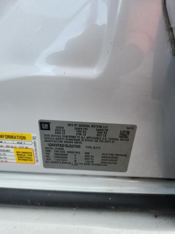 1GKKVTKD1GJ327303 - 2016 GMC ACADIA DENALI WHITE photo 12