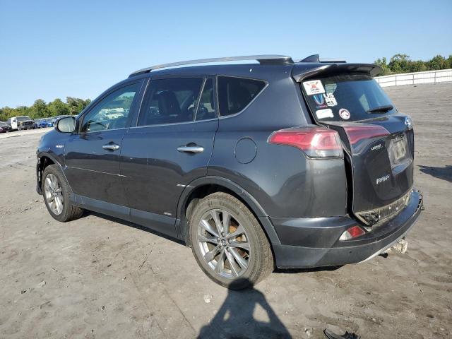 JTMDJREV8GD029787 - 2016 TOYOTA RAV4 HV LIMITED GRAY photo 2