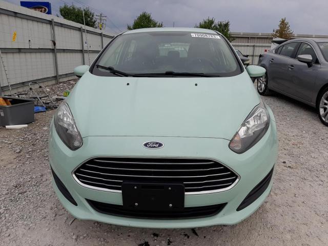 3FADP4EJ0HM105030 - 2017 FORD FIESTA SE TEAL photo 5