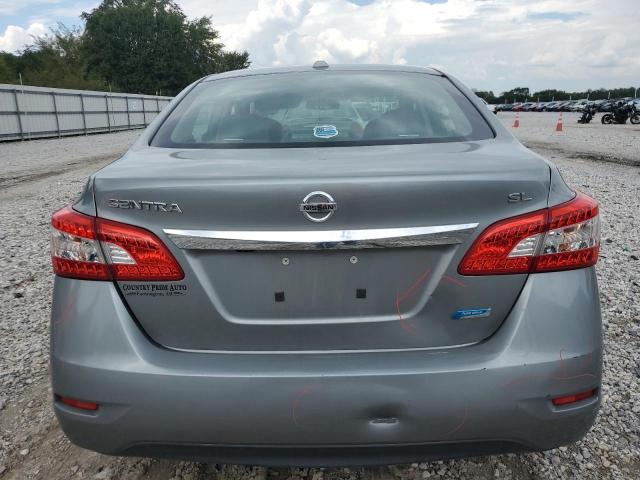 3N1AB7AP0DL697068 - 2013 NISSAN SENTRA S 灰色 照片 6