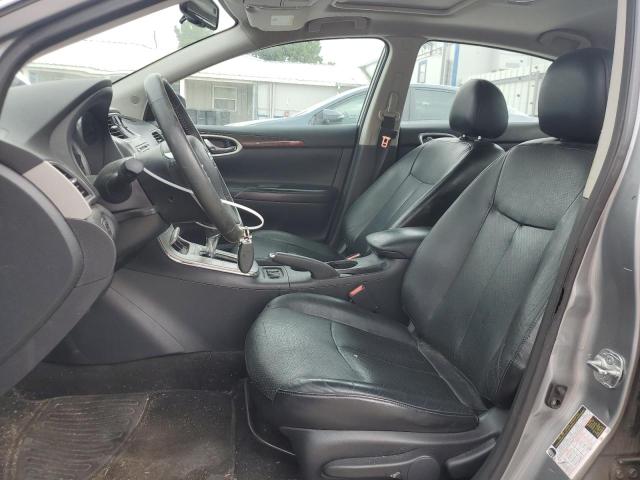 3N1AB7AP0DL697068 - 2013 NISSAN SENTRA S 灰色 照片 7