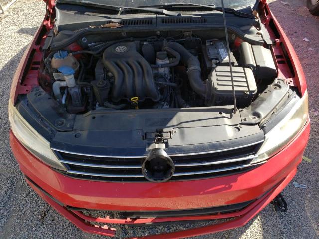 3VW2K7AJ5FM273571 - 2015 VOLKSWAGEN JETTA BASE 红色 照片 11