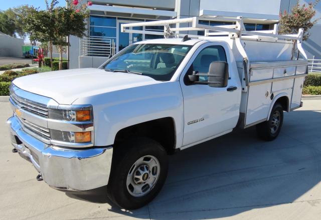 1GB0CUEG7HZ278152 - 2017 CHEVROLET SILVERADO C2500 HEAVY DUTY WHITE photo 2