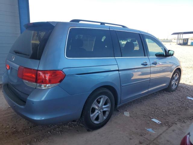 5FNRL3H92AB005903 - 2010 HONDA ODYSSEY TOURING BLUE photo 3
