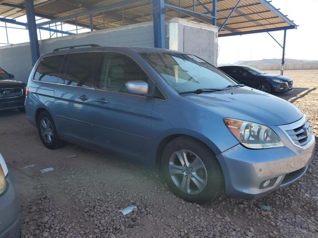 5FNRL3H92AB005903 - 2010 HONDA ODYSSEY TOURING BLUE photo 4
