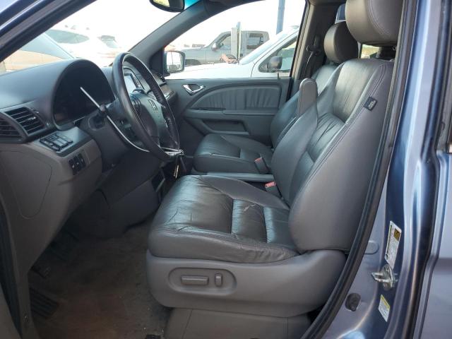 5FNRL3H92AB005903 - 2010 HONDA ODYSSEY TOURING BLUE photo 7
