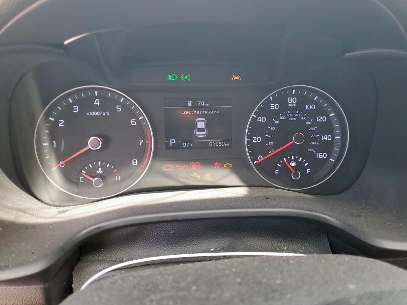 3KPF24AD6ME297771 - 2021 KIA FORTE FE WHITE photo 9