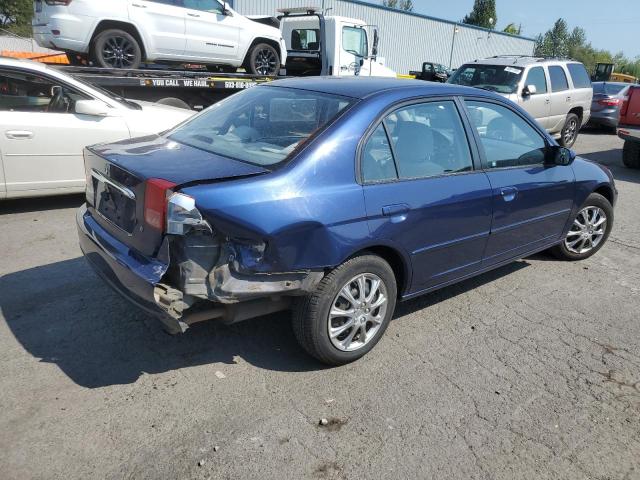JHMES26732S001293 - 2002 HONDA CIVIC EX 蓝色 照片 3