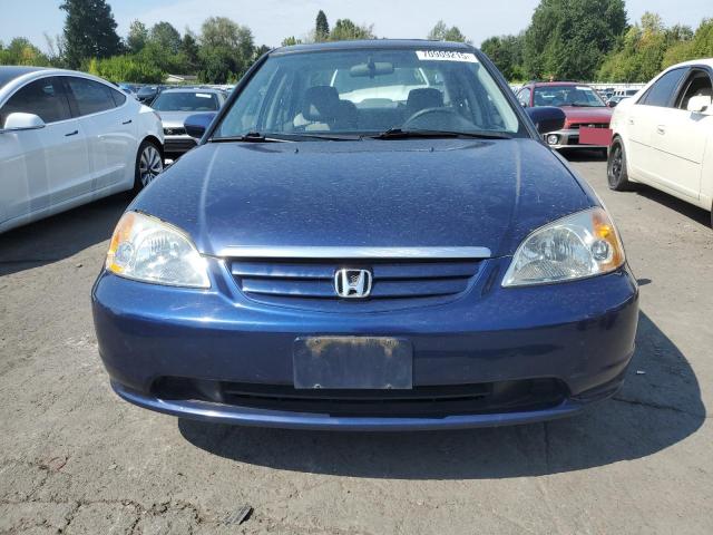JHMES26732S001293 - 2002 HONDA CIVIC EX 蓝色 照片 5