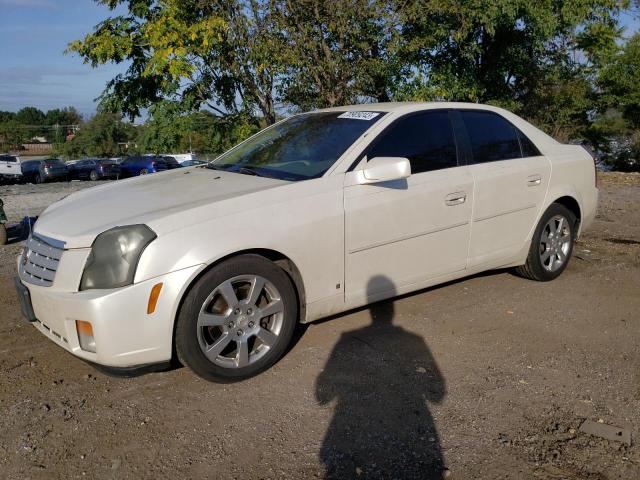 1G6DM57T670112902 - 2007 CADILLAC CTS WHITE photo 1
