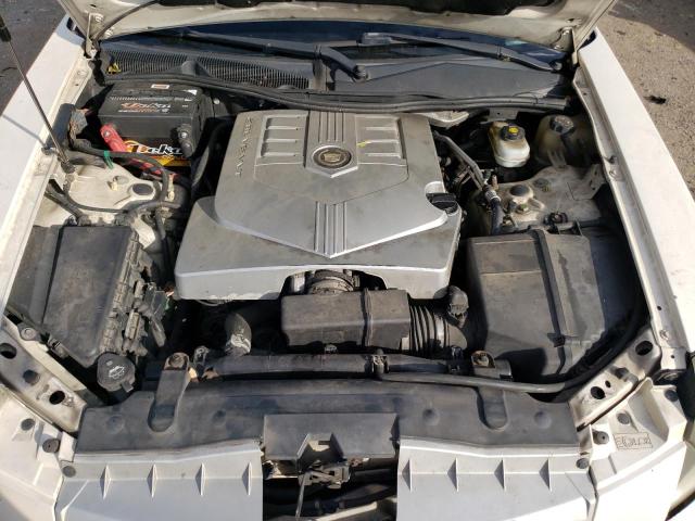 1G6DM57T670112902 - 2007 CADILLAC CTS WHITE photo 11
