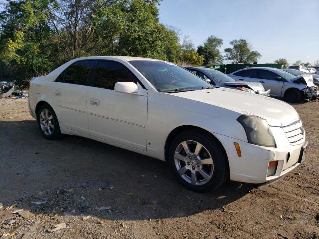 1G6DM57T670112902 - 2007 CADILLAC CTS WHITE photo 4