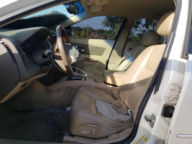 1G6DM57T670112902 - 2007 CADILLAC CTS WHITE photo 7