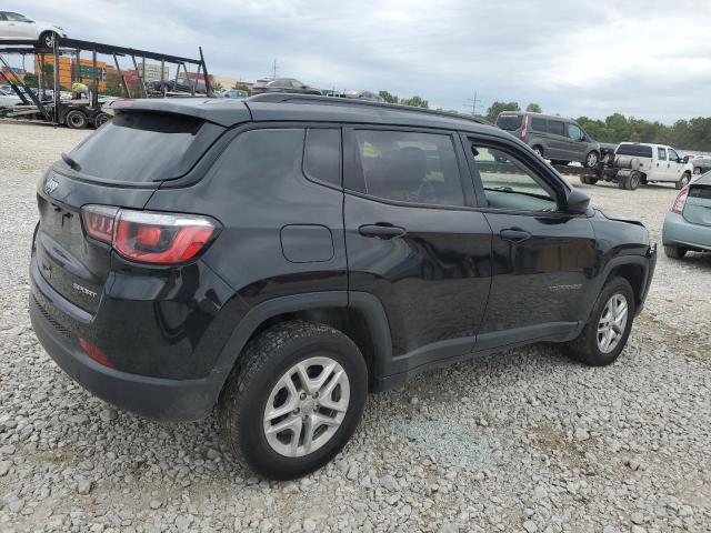 3C4NJDAB7JT230584 - 2018 JEEP COMPASS SPORT შავი ფოტო 3