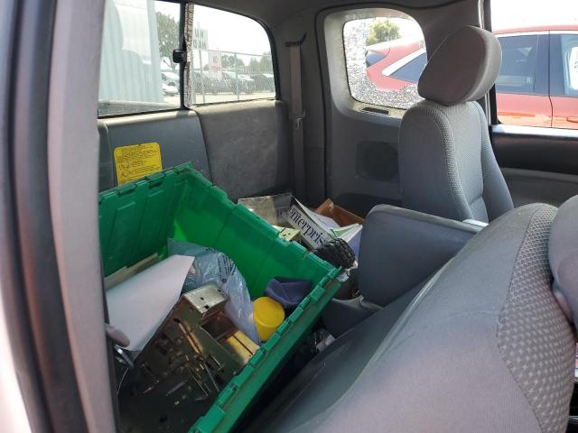 5TETX22N17Z378514 - 2007 TOYOTA TACOMA ACCESS CAB Սպիտակ լուսանկար 10