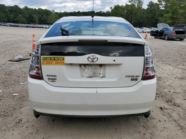 JTDKB20U793535372 - 2009 TOYOTA PRIUS WHITE photo 6