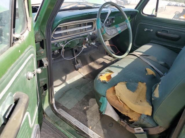 F10YRP26690 - 1972 FORD F-100 GREEN photo 8