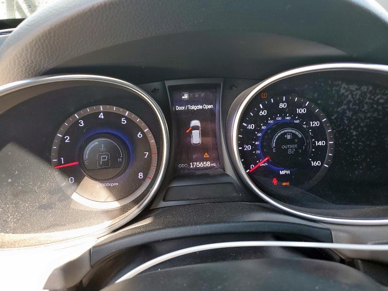 5XYZU3LA6DG047728 - 2013 HYUNDAI SANTA FE SPORT GRAY photo 9