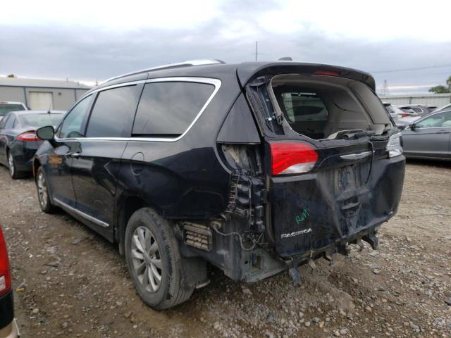 2C4RC1BG2KR704708 - 2019 CHRYSLER PACIFICA TOURING L BLACK photo 2