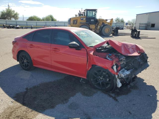 2HGFE2F54SH582758 - 2025 HONDA CIVIC SPORT RED photo 4