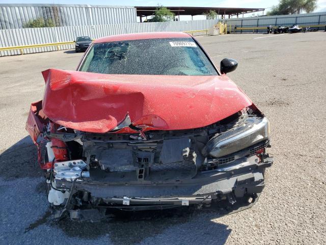 2HGFE2F54SH582758 - 2025 HONDA CIVIC SPORT RED photo 5