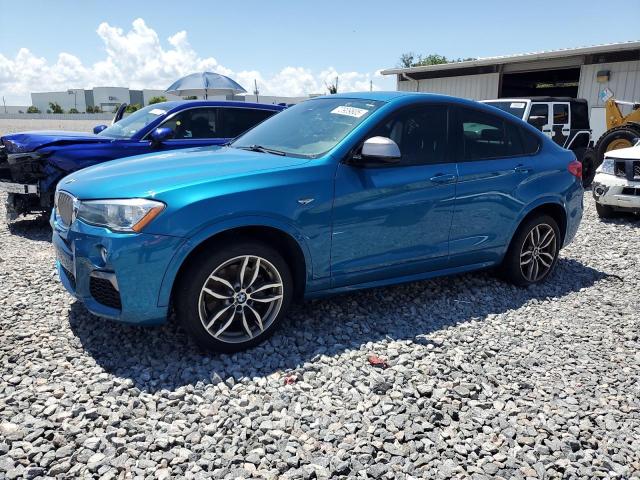 5UXXW7C58J0W64561 - 2018 BMW X4 XDRIVEM40I BLUE photo 1