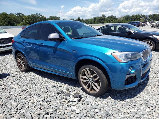 5UXXW7C58J0W64561 - 2018 BMW X4 XDRIVEM40I BLUE photo 4