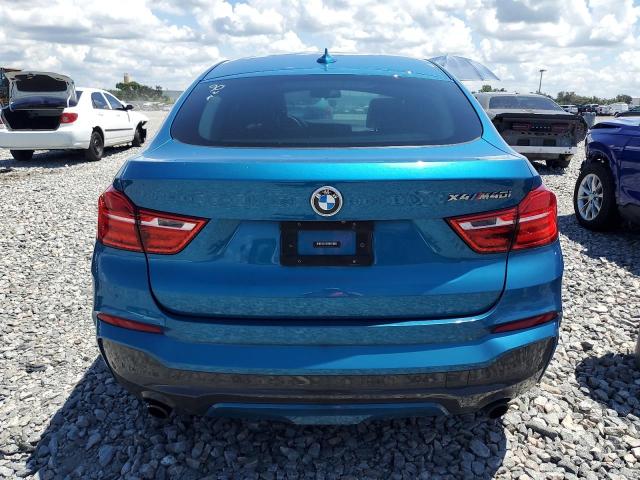 5UXXW7C58J0W64561 - 2018 BMW X4 XDRIVEM40I BLUE photo 6