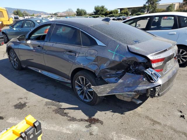 1HGCV1F57NA060335 - 2022 HONDA ACCORD EXL SILVER photo 2