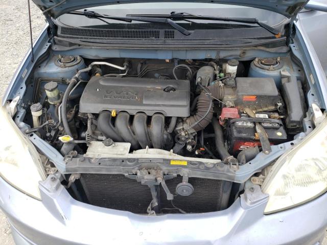 2T1KR32E83C132975 - 2003 TOYOTA COROLLA MA XR BLUE photo 11