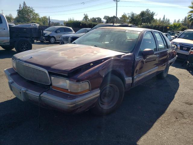 1G4BN5376NR424278 - 1992 BUICK ROADMASTER BURGUNDY photo 1