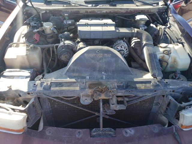 1G4BN5376NR424278 - 1992 BUICK ROADMASTER BURGUNDY photo 11