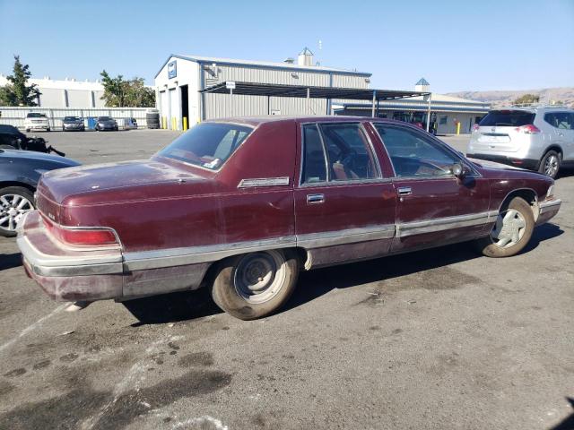 1G4BN5376NR424278 - 1992 BUICK ROADMASTER BURGUNDY photo 3