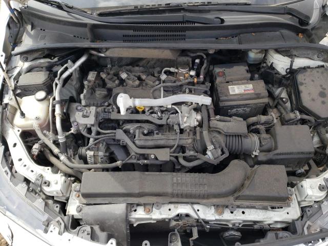 JTDS4RCE1LJ038179 - 2020 TOYOTA COROLLA SE WHITE photo 11