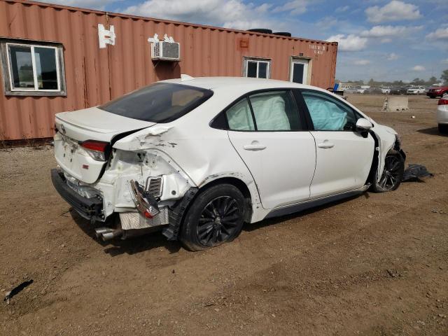 JTDS4RCE1LJ038179 - 2020 TOYOTA COROLLA SE WHITE photo 3