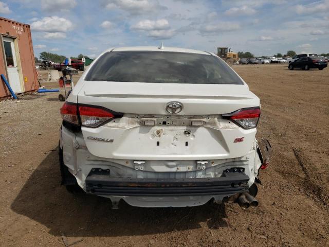JTDS4RCE1LJ038179 - 2020 TOYOTA COROLLA SE WHITE photo 6