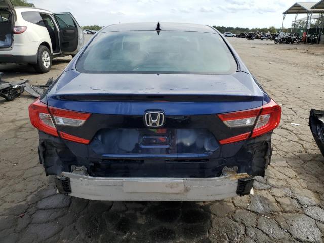 1HGCV1F19JA004341 - 2018 HONDA ACCORD LX BLUE photo 6