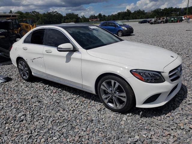 55SWF8DB9KU293807 - 2019 MERCEDES-BENZ C 300 WHITE photo 4