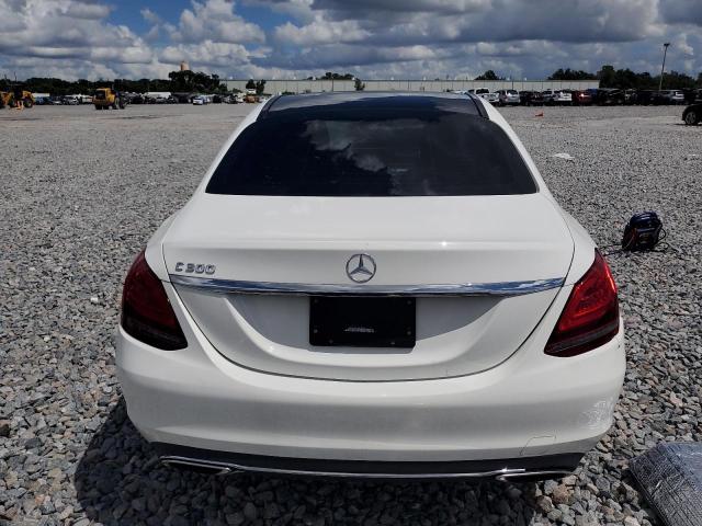 55SWF8DB9KU293807 - 2019 MERCEDES-BENZ C 300 WHITE photo 6