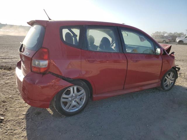JHMGD38617S061092 - 2007 HONDA FIT S 红色 照片 3